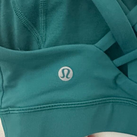 Lululemon Free To Be Elevated Bra *Light Support, DD/E Cup Teal Size 6 - Picture 5 of 7
